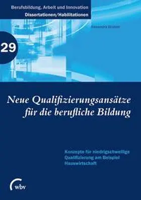 Brutzer |  Neue Qualifizierungsansätze für die berufliche Bildung | Buch |  Sack Fachmedien