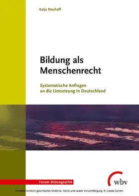 Neuhoff |  Bildung als Menschenrecht | eBook | Sack Fachmedien