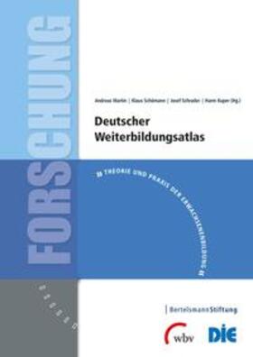 Kuper / Schrader / Schömann |  Deutscher Weiterbildungsatlas | Buch |  Sack Fachmedien