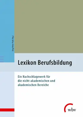 Pahl |  Lexikon Berufsbildung | eBook | Sack Fachmedien