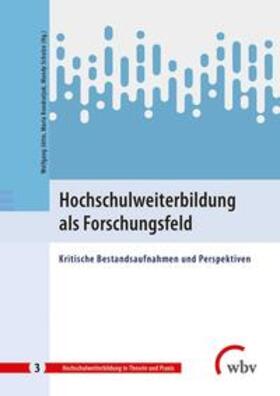Kondratjuk / Schulze |  Hochschulweiterbildung als Forschungsfeld | Buch |  Sack Fachmedien