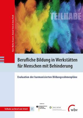 Kranert / Riedl / Stein |  Berufliche Bildung in Werkstätten für Menschen mit Behinderung | eBook | Sack Fachmedien