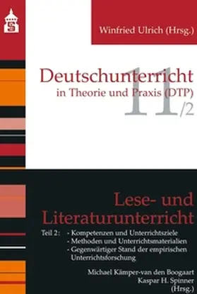 Kämper-van den Boogart / Spinner |  Lese- und Literaturunterricht: Teil 2 | eBook | Sack Fachmedien