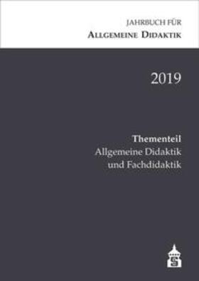 Zierer |  Jahrbuch für Allgemeine Didaktik 2019 | eBook | Sack Fachmedien