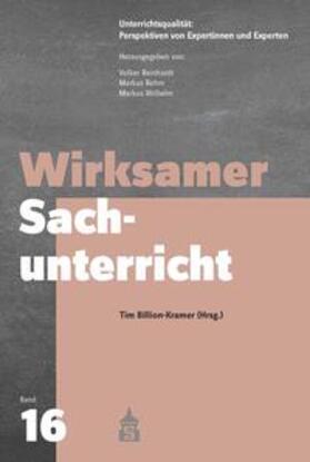 Billion-Kramer / Reinhardt / Rehm |  Wirksamer Sachunterricht | eBook | Sack Fachmedien