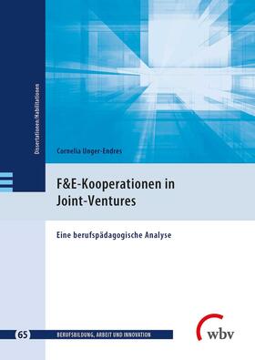 Unger-Endres / Friese / Jenewein |  F&E-Kooperationen in Joint-Ventures | eBook | Sack Fachmedien