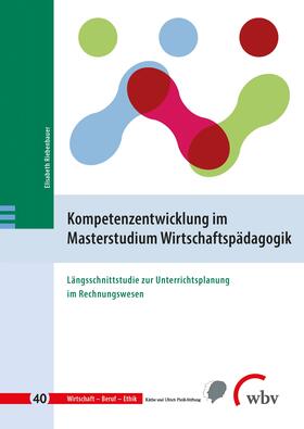 Riebenbauer |  Kompetenzentwicklung im Masterstudium Wirtschaftspädagogik | eBook | Sack Fachmedien