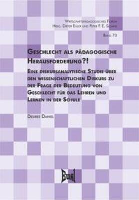 Daniel-Söltenfuß / Euler |  Geschlecht als pädagogische Herausforderung?! | eBook | Sack Fachmedien
