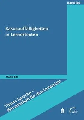 Ertl |  Kasusauffälligkeiten in Lernertexten | Buch |  Sack Fachmedien