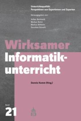 Komm / Reinhardt / Rehm |  Wirksamer Informatikunterricht | eBook | Sack Fachmedien