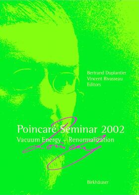 Rivasseau |  Poincaré Seminar 2002 | Buch |  Sack Fachmedien