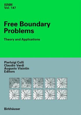 Colli / Visintin / Verdi |  Free Boundary Problems | Buch |  Sack Fachmedien