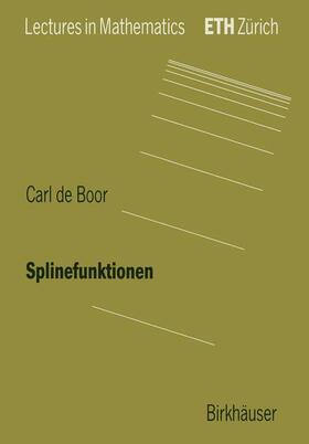 Boor |  Splinefunktionen | Buch |  Sack Fachmedien