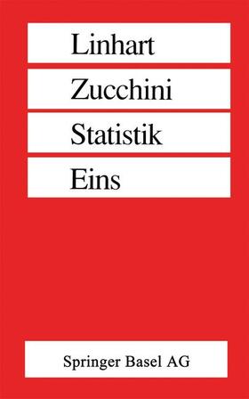 ZUCCHINI / LINHART |  Statistik Eins | Buch |  Sack Fachmedien