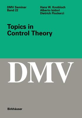 Knobloch / Isidori / Flockerzi |  Topics in Control Theory | Buch |  Sack Fachmedien