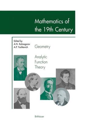Yushkevich / Kolmogorov |  Mathematics of the 19th Century | Buch |  Sack Fachmedien