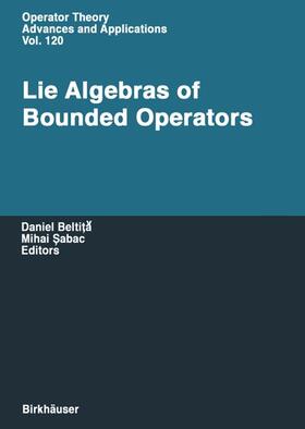 Sabac / Beltita |  Lie Algebras of Bounded Operators | Buch |  Sack Fachmedien