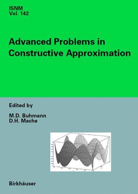 Mache / Buhmann |  Advanced Problems in Constructive Approximation | Buch |  Sack Fachmedien