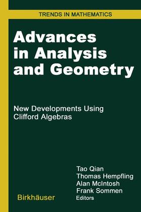 Qian / Sommen / Hempfling |  Advances in Analysis and Geometry | Buch |  Sack Fachmedien