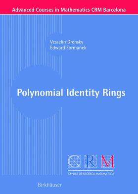 Formanek / Drensky |  Polynomial Identity Rings | Buch |  Sack Fachmedien