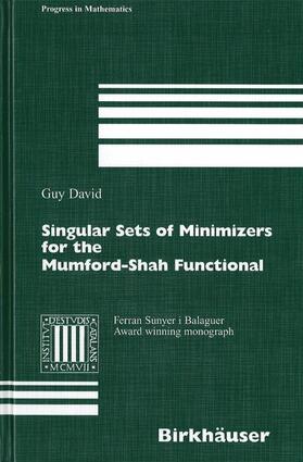 David |  Singular Sets of Minimizers for the Mumford-Shah Functional | Buch |  Sack Fachmedien