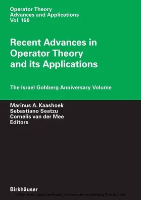 Kaashoek / Seatzu / van der Mee |  Recent Advances in Operator Theory and Its Applications | eBook | Sack Fachmedien