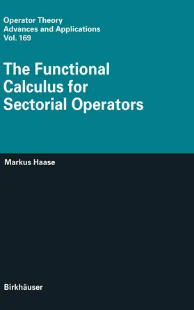 Haase |  The Functional Calculus for Sectorial Operators | eBook | Sack Fachmedien