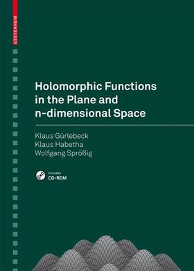 Gürlebeck / Sprößig / Habetha |  Holomorphic Functions in the Plane and n-dimensional Space | Buch |  Sack Fachmedien
