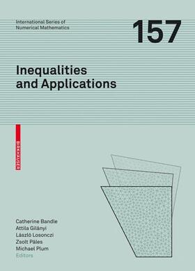 Bandle / Gilányi / Plum |  Inequalities and Applications | Buch |  Sack Fachmedien