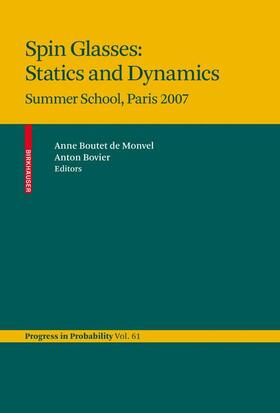 Bovier / Boutet de Monvel |  Spin Glasses: Statics and Dynamics | Buch |  Sack Fachmedien