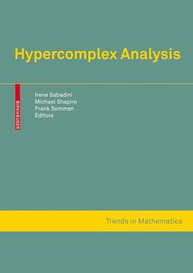 Sabadini / Sommen / Shapiro |  Hypercomplex Analysis | Buch |  Sack Fachmedien