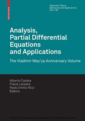 Cialdea / Lanzara / Ricci |  Analysis, Partial Differential Equations and Applications | eBook | Sack Fachmedien