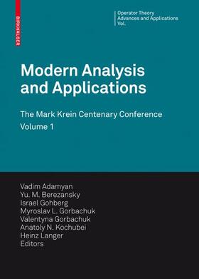 Adamyan / Berezansky / Gohberg |  Modern Analysis and Applications | Buch |  Sack Fachmedien