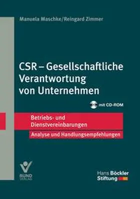 Maschke / Zimmer |  CSR - Gesellschaftliche Verantwortung von Unternehmen | Buch |  Sack Fachmedien