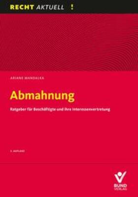 Mandalka |  Abmahnung | Buch |  Sack Fachmedien