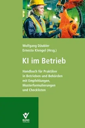 Brandt / Schmidt / Däubler |  KI im Betrieb | Buch |  Sack Fachmedien