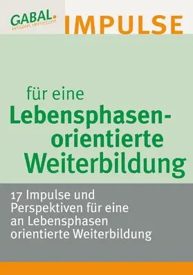 Reiter |  Lebensphasenorientierte Weiterbildung | eBook | Sack Fachmedien