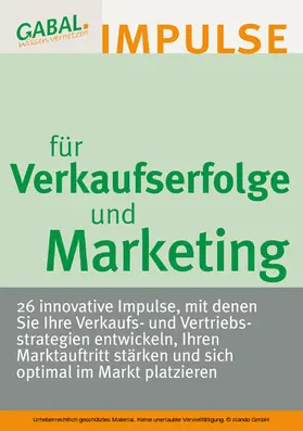 Reiter |  Verkaufserfolge und Marketing | eBook | Sack Fachmedien