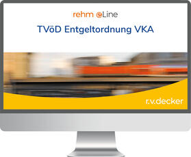TVöD Entgeltordnung VKA PRO online | R v Decker | Datenbank | sack.de