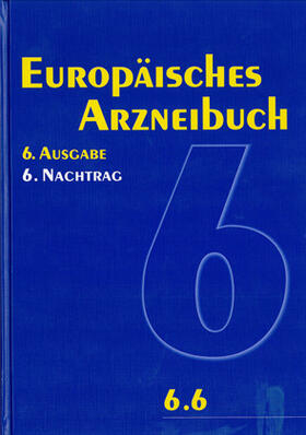 Europäisches Arzneibuch 6. Ausgabe, 6. Nachtrag (Ph.Eur. 6.6) | Buch |  Sack Fachmedien