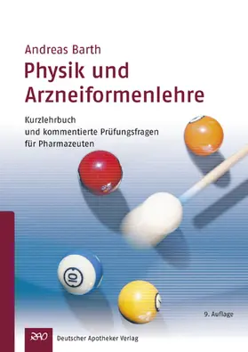 Barth |  Physik und Arzneiformenlehre | Buch |  Sack Fachmedien