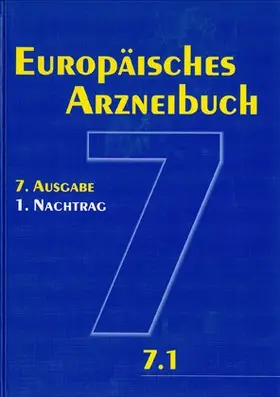  Europäisches Arzneibuch 7. Ausgabe, 1. Nachtrag (Ph.Eur. 7.1) | Buch |  Sack Fachmedien