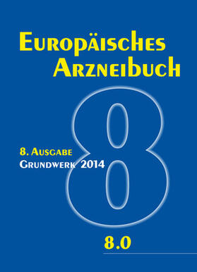  Europäisches Arzneibuch 8. Ausgabe, Grundwerk 2017 | Buch |  Sack Fachmedien