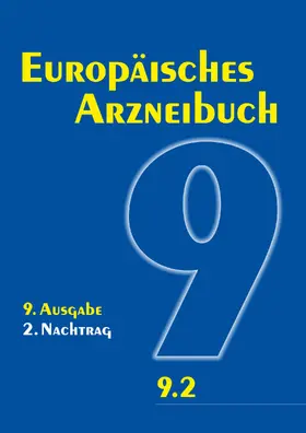  Europäisches Arzneibuch 9. Ausgabe, 2. Nachtrag | Buch |  Sack Fachmedien