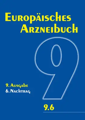  Europäisches Arzneibuch 9. Ausgabe, 6. Nachtrag | Buch |  Sack Fachmedien