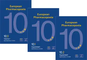  European Pharmacopoeia, 10th Ed., English: 10.0 - 10.2 | Buch |  Sack Fachmedien