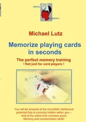 Lutz |  Memorize playing cards in seconds | Buch |  Sack Fachmedien