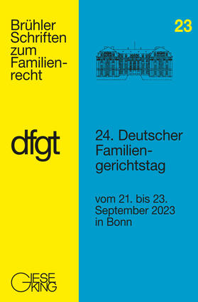 Deutscher Familiengerichtstag e.V. / Frank | 24. Deutscher Familiengerichtstag | Buch | 978-3-7694-1310-6 | sack.de