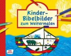  Kinderbibelbilder zum Weitermalen | Buch |  Sack Fachmedien