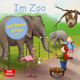 Lehner |  Im Zoo mit Emma und Paul. Mini-Bilderbuch. | Buch |  Sack Fachmedien